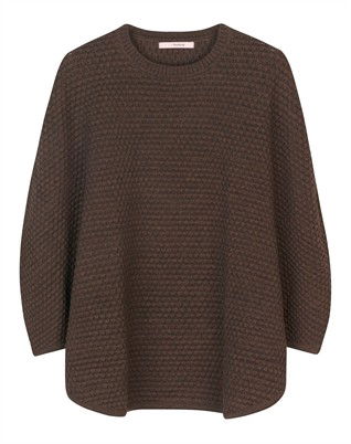 Sibin Linnebjerg - Adi Poncho - Brown